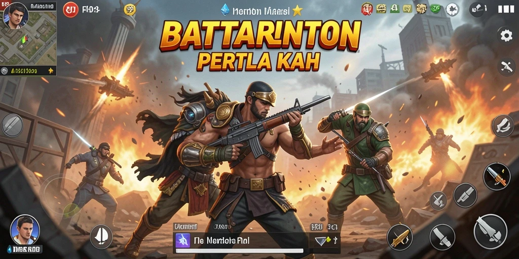 Gameplay intens FO8 dalam mode Battle Royale yang mendebarkan.