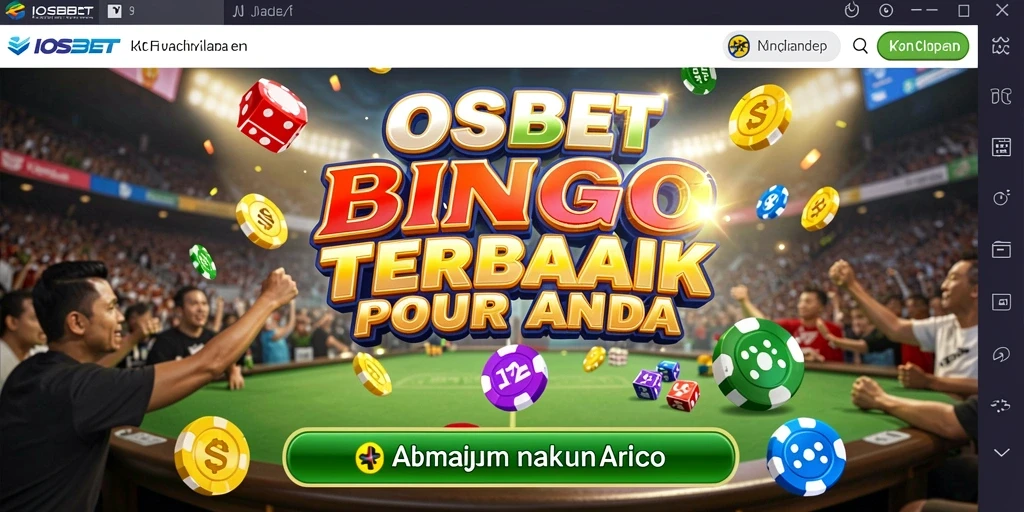 Tampilan menarik dari gameplay Bingo IOSBET yang seru.