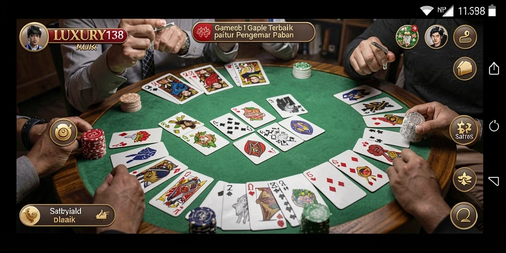 Tampilan gameplay LUXURY138 yang seru dan menegangkan.