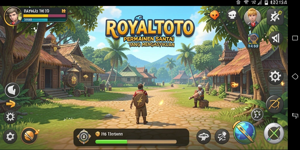 Tangkapan layar dari gameplay ROYALTOTO yang mengasyikkan dan colourful.