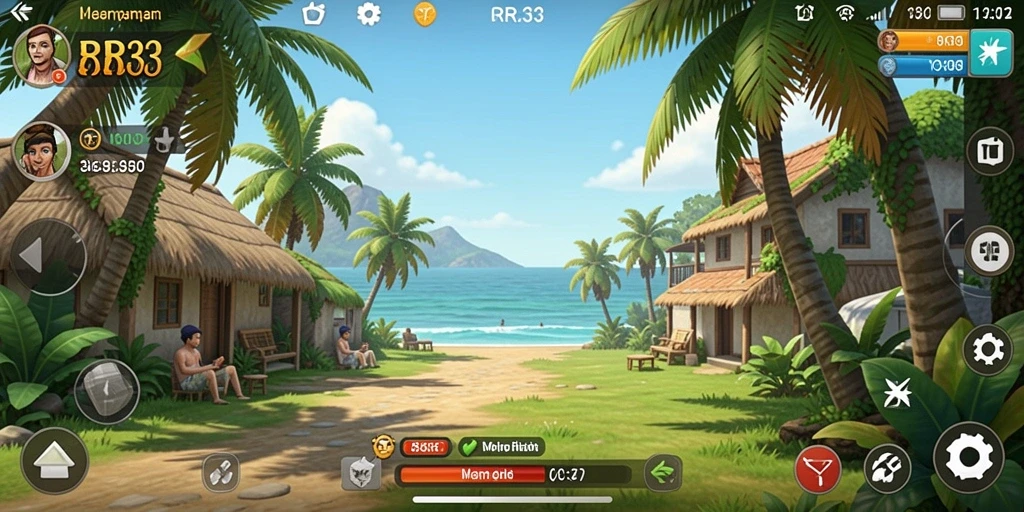 Tampilan gameplay RR33 yang seru dan menghibur.
