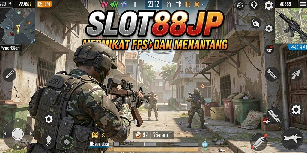 Screenshot dari gameplay intens di SLOT88JP yang menunjukkan pertempuran seru.