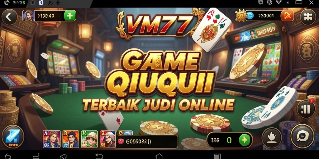 Tampilan menarik dari gameplay QiuQiu di VM777.